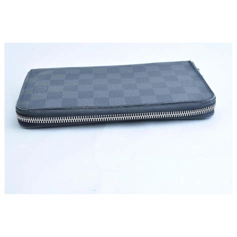 louis vuitton n63077|LOUIS VUITTON N63077 Damier Graphite Zippy Wallet .